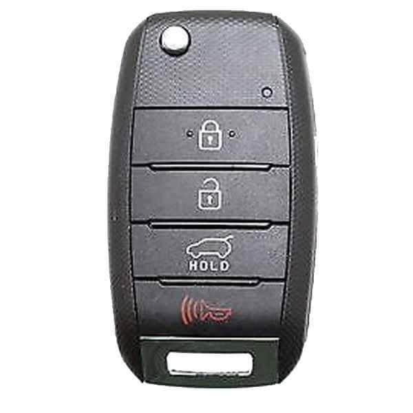 Oem RFB: 2014 - 2019 Kia Soul / Remote Flip Key / 4-Button / Hatch / Gen 2 / PN:95430-B2101 / OSLOK RFK-KIA065 - main